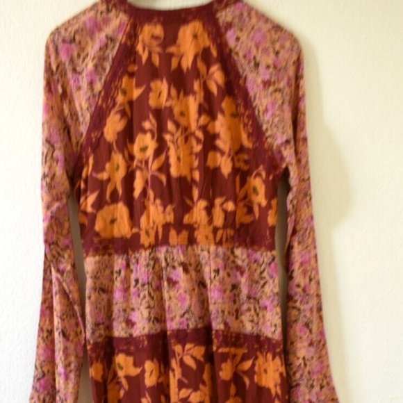 UNWORN. Free People Tilda Floral Wrap Dress - Picture 8 of 10